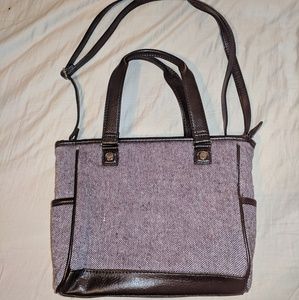 Thirty one mini Cindy purse, plum.